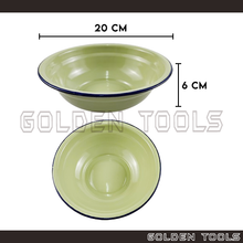 Load image into Gallery viewer, Vintage Enamel Bowl Basin Mangkuk Ayan