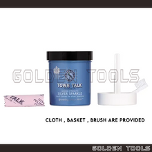 Load image into Gallery viewer, Town Talk Silver Jewellery Cleaning Solution Tools Set