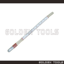 Load image into Gallery viewer, Heavy Baume Hydrometer 0-70° Gravity Scale With Hard Plastic Case Container For Heavy Liquid Laboratory Apparatus Tools