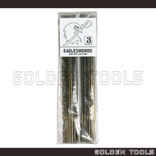 Load image into Gallery viewer, Eagleswords No.3 Swiss Piercing Saw Blade Mata Gergaji Emas Perak For Hard Metal Fine Cutting Jewellery Dental Tools