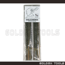 Load image into Gallery viewer, Eagleswords No.8/0 Swiss Piercing Saw Blade Mata Gergaji Emas Perak For Hard Metal Fine Cutting Jewellery Dental Tools
