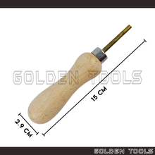 Load image into Gallery viewer, Prong Bezel Pusher 7 Heads Set Wooden Handle Stone Setting DIY Ring Craft