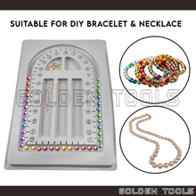 Load image into Gallery viewer, Plastic Bead Board Bead Tray Jewelry Making DIY Beading Organising Manik Art Work