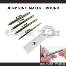 Load image into Gallery viewer, Jump Ring Maker Round Shape Mandrel Ring Tools Accessories DIY Handicraft Jewellery Making Tools