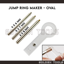 Load image into Gallery viewer, Jump Ring Maker Oval Shape Mandrel Ring Tools Accessories DIY Handicraft Jewellery Making Tools