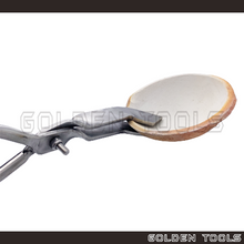 Load image into Gallery viewer, 17'' Heavy Duty Stainless Steel Tong For Dish Bowl Cup Crucible Penyepit Mangkuk Emas Gold Laboratory Dental Alloy