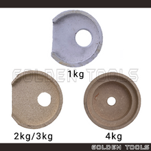 Load image into Gallery viewer, Ceramic Cover for Single Ring Crucible Set Gold Melting Laboratory Use Dental Alloy Metal Melting Tools Furnace