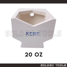 Load image into Gallery viewer, 20 Oz Ceramic Hooded Curcible Gold Melting Laboratory Use Dental Alloy Metal Melting Tools Furnace