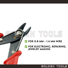 Load image into Gallery viewer, 5" Wire Cutter Plier Micro Cutting Tools Electronic Cutter Jewellery Making Cutter Tools