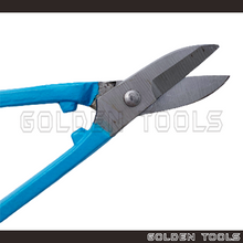 Load image into Gallery viewer, 7" Gilbow Style Straight Tin Snip Cutter With Coil Spring For Flat Sheet Cutting Metal Cutting Tools Jewellery Cutting