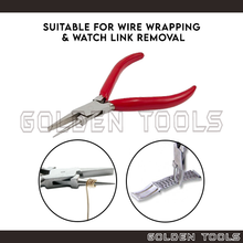 Load image into Gallery viewer, 5" Chain Link Removal Plier Wire Bending Jewellery Making DIY Handicraft Art Bending Casting Holding