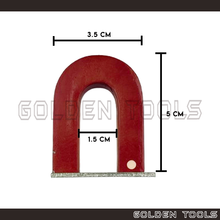 Load image into Gallery viewer, U Shape Magnet for Testing Gold Metal With Handle Uji Emas Hand Tools