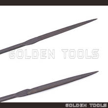 Load image into Gallery viewer, Glardon Vallorbe LE3008 55mm Half Round Chrome Steel Swiss Needle File Kikir Emas Perak Finishing Jewellery Metal