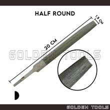 Load image into Gallery viewer, 6" Steel File For Smooth Polish Metal And Wood Surface Kikir Emas Perak Logam DIY Polishing Deburring