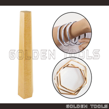 Load image into Gallery viewer, Wooden Bracelet Mandrel Stick for Bangle Hexagon Shape For Bangle Shaping