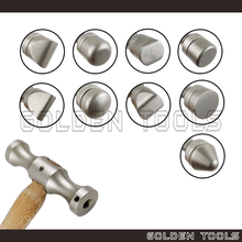 Load image into Gallery viewer, 72mm Planishing Hammer With 18 Changeable Heads Handicraft Art DIY Jewellery Making Tools