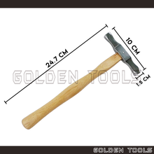 Load image into Gallery viewer, 10" Jeweller Hammer Two Hex Planishing Tool Raising Hammer Sheet Metal Forming Tool Handicraft Art DIY Jewellery Making
