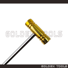 Load image into Gallery viewer, Steel Hammer Brass Head Handicraft Art DIY Jewellery Making Tools