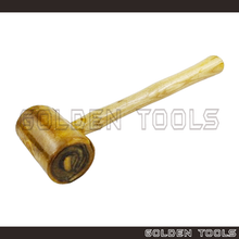 Load image into Gallery viewer, Rawhide Head Mallet Leather Craft Hammer Woodworking DIY Hand Tools