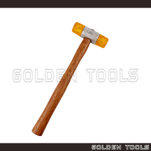Load image into Gallery viewer, 27mm Plastic Hammers With Wood Handle Plastic Mallet Hand Tools Casting Tools Jewellery Casting Tools Hammering Tools