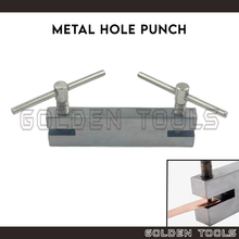Load image into Gallery viewer, Hole Maker Metal Hole Punch Pendant Charm Making Sheet Metal Cutter Art Crafting DIY Tools