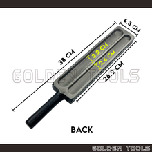 Load image into Gallery viewer, 10" Melting Ingot Iron Trough With Double-sided Acuan Tuang Emas Perak Multiple Grooves Gold Bar Metal Jewellery Casting