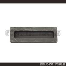 Load image into Gallery viewer, 1 Kg / 2 Kg Graphite Ingot Mould Acuan Tuang Emas Perak Crucible Metal Casting for Gold Bar Mould Melting Refining