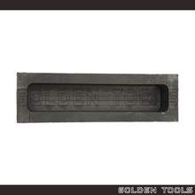Load image into Gallery viewer, 1 Kg / 2 Kg Graphite Ingot Mould Acuan Tuang Emas Perak Crucible Metal Casting for Gold Bar Mould Melting Refining