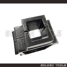 Load image into Gallery viewer, 2 Pcs Cast Iron Flask Mould Sand Casting Cincin Perak Metal Making Tools