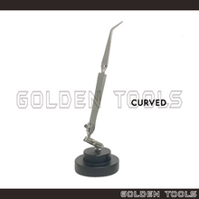 Load image into Gallery viewer, Third Hand For Soldering With Weighted Base Curved Soldering Tweezer Holding Soldering Tools
