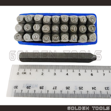 Load image into Gallery viewer, 1.5mm Lowercase Alphabet Letter Penguin Font Cop Metal Stamp Set Marking Punch Set Jewellery Stamping Marking Tools
