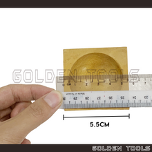Load image into Gallery viewer, Wooden Dapping Doming Block with 2 Punches DIY Tools Jewellery Metal Sheet Hand Tools
