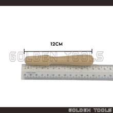 Load image into Gallery viewer, Wooden Dapping Doming Block Grooved Lines with 2 Punches DIY Tools Jewellery Metal Sheet Hand Tools