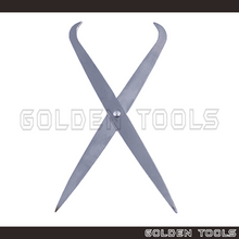 Load image into Gallery viewer, 5" Stainless Steel Cross Divider Calliper Gauge For Inner and Outer Measurement Jewellery Measuring Tools Precision Tool