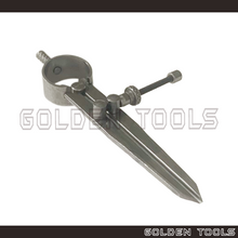 Load image into Gallery viewer, 3'' Spring Divider Jewellery Making Use Cross Compass Measuring Precision Rotating Tools Leather Craft