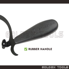 Load image into Gallery viewer, Black Curved Saw Bow Frame With Wooden Handle Mata Gergaji Jewellery Cutting Tools Dental Tools Hand Tools