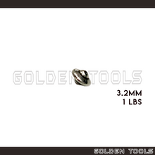 Load image into Gallery viewer, 1 Lbs 3.2mm 4.0mm 4.8mm Balcone Shape Carbon Steel Tumbling Shot Bead For Mini Rotary Tumbler Jewellery Polishing
