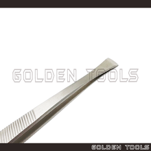 Load image into Gallery viewer, Flat & Squared Tip Tweezer Components Holding Assembling Tools Hobbyist DIY Art Handicraft Tools