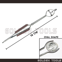 Load image into Gallery viewer, Work Holding Soldering Tweezer Oval Round Square Shape Holding Soldering DIY Art Handicraft Tools