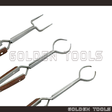 Load image into Gallery viewer, Work Holding Soldering Tweezer Oval Round Square Shape Holding Soldering DIY Art Handicraft Tools