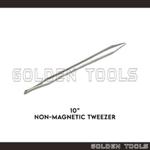 Load image into Gallery viewer, 8'' 10" 16" Stainless Steel Non-magnetic Tweezer for General Use Holding Tools Jewellery Tools Engineering Tools Watch