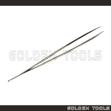 Load image into Gallery viewer, 5.5" 6.5" Stainless Steel Non-magnetic Tweezer Smooth Thin Tip Holding Tools Jewellery Tools Engineering Hobby Watch