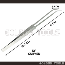 Load image into Gallery viewer, 12" Long Nose Tweezer Holding Tools Jewellery Tools Engineering Tools Hobby Watch Repair