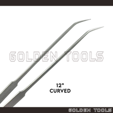 Load image into Gallery viewer, 12" Long Nose Tweezer Holding Tools Jewellery Tools Engineering Tools Hobby Watch Repair