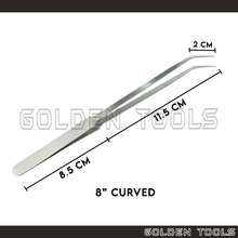 Load image into Gallery viewer, 8" Long Nose Tweezer Holding Tools Jewellery Tools Engineering Tools Hobby Watch Repair