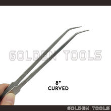 Load image into Gallery viewer, 8" Long Nose Tweezer Holding Tools Jewellery Tools Engineering Tools Hobby Watch Repair
