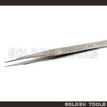 Load image into Gallery viewer, Stainless Steel Non-magnetic AA Tweezer Smooth Thin Tip Holding Tools Jewellery Engineering Tools Hobby Watch