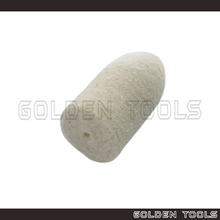 Load image into Gallery viewer, 15mm / 16mm / 20mm / 25mm Unmounted Solid White Felt Cone Bob Jewellery Polishing Buff Dental Metal Polishing Tools