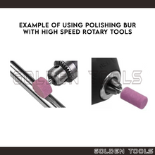 Load image into Gallery viewer, 12 Pcs Polishing Burs 2.35mm High Speed Handpiece Metal Jewellery Art Craft DIY Polish