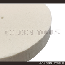 Load image into Gallery viewer, Solid Buff Felt Wheel For Polishing Pad for Bench Grinder Jewellery Metal Dental Finishing Polishing